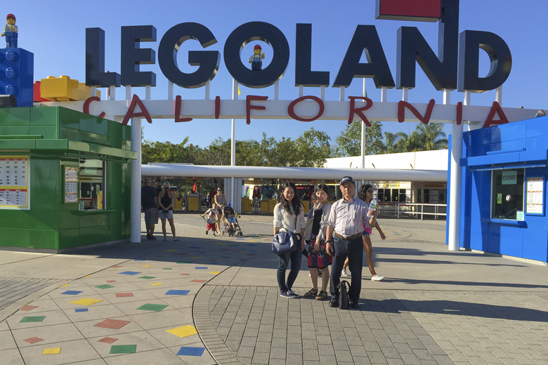 ...and later went to Legoland.