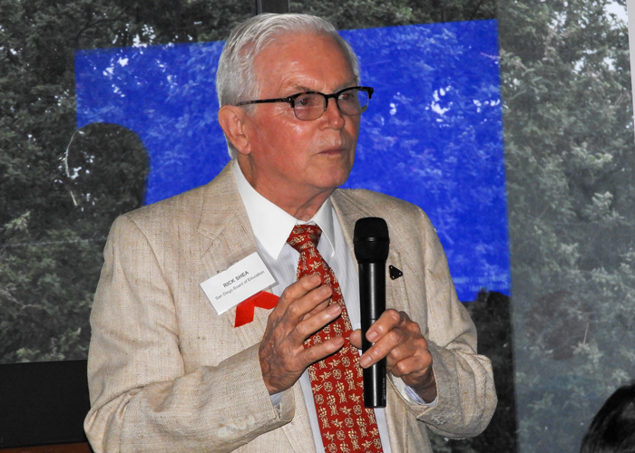  Rick Shea, SD County Office of Education addresses attendees.