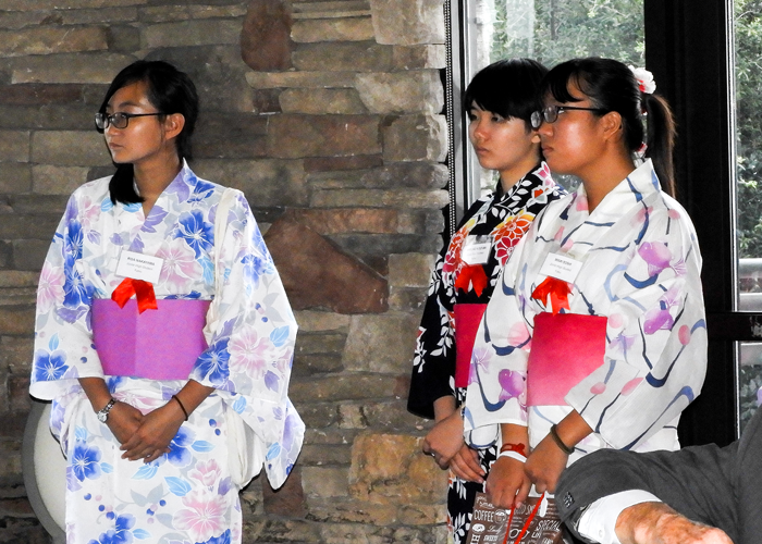 Futtsu exchange students.