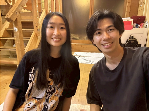 Host students
